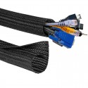 Expandable Braided Sleeving Polyester (PET) Cable Wrap/Cable Tidy Tube