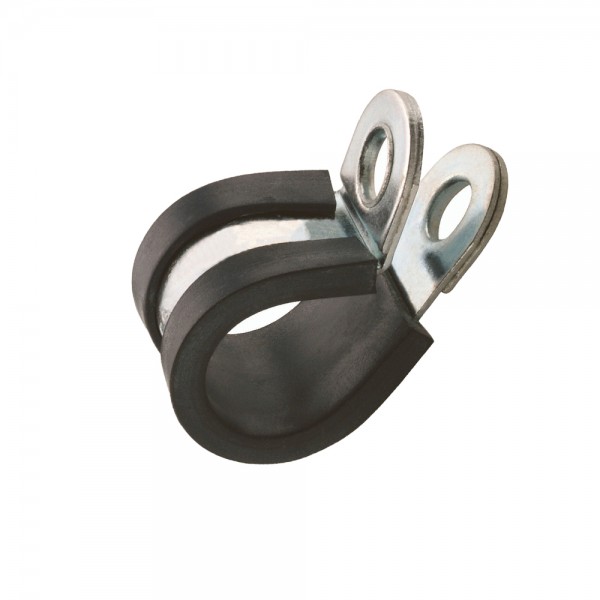 Rubber Lined Zinc Plated P-Clips